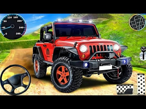 4x4 Offroad Jeep Driving Simulator 3D - Drive SUV 4x4 jeep Offroad Game - Android GamePlay Lv3