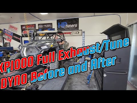 RZR Xp1000 Exhaust/Tune DYNO runs