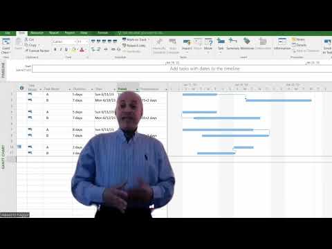 MSP-03 Task Dependencies in MS Project