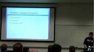 2012 UTOSC - What Every Developer Should Know About Database Optimization - Steve Meyers