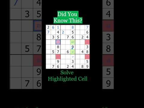 How To Solve Hard Sudoku With X-Wings Sudoku Shorts 65 #sudoku #puzzle #shorts