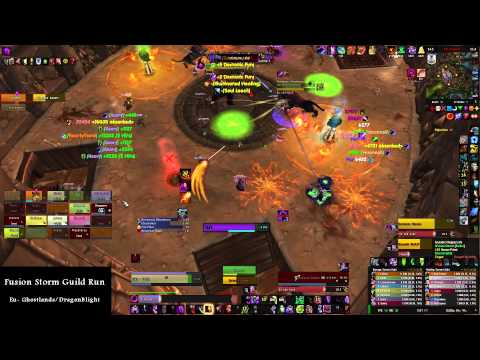 Wow - Kargath Bladefist ( Highmaul Raid - Mythic ) - Warlock PoV