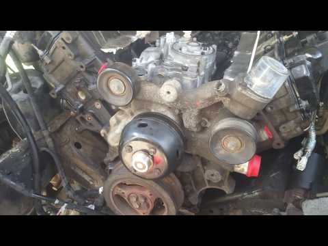 Installing ford 6.0l engine powerstroke & hear it run