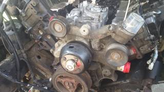Installing ford 6.0l engine powerstroke & hear it run