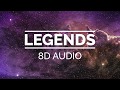 Juice WRLD - Legends | 8D AUDIO 🎧 | 💔