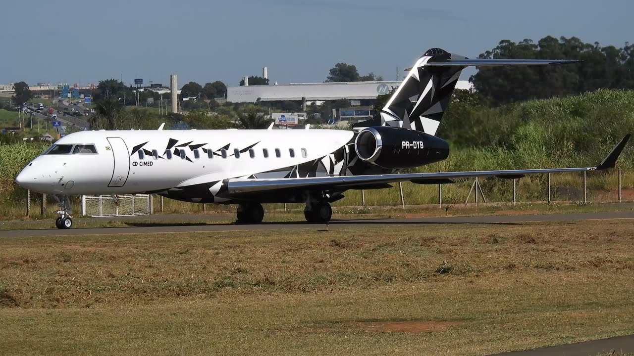 BILIONÁRIO DONO DA CIMED - POUSOU DE HELICÓPTERO E DECOLOU DE GLOBAL 6000 DE 250 MILHÕES DE REAIS