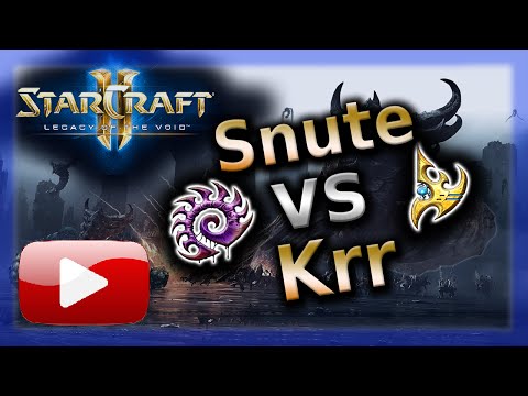 StarCraft 2 - Snute vs Krr [ZvP] - Grandmaster - Frozen Temple
