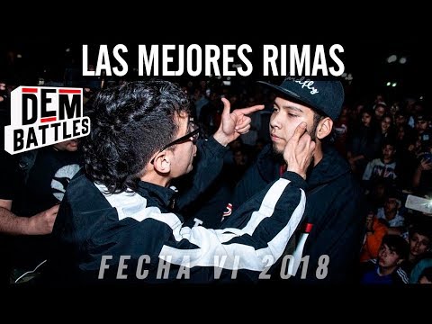 Las MEJORES RIMAS de la DEM BATTLES! 🇨🇱 – FECHA VI 2018