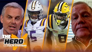 LSU HC Brian Kelly on Jayden Daniels’ potential, Malik Nabers as a game changer | THE HERD