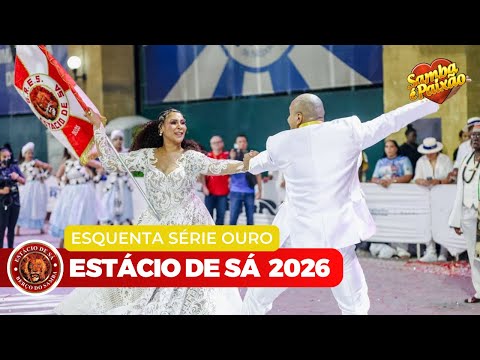 Estácio de Sá Minidesfile 2026 | Esquenta da Serie Ouro (4K)