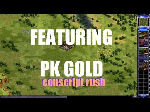 BernieSandal RA2: Conscript Rush (2v2 @[PK]Gold @GirlwLove)