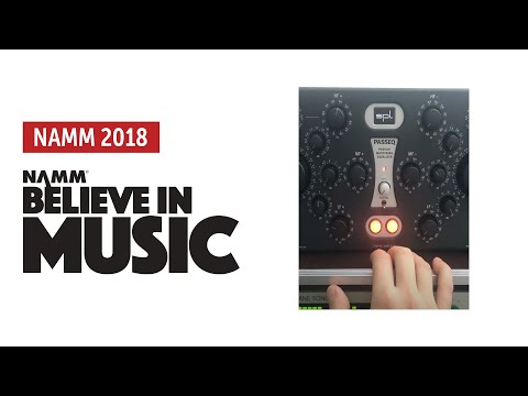 NAMM 2018: SPL PASSEQ Mastering Equalizer Generation 2 Sound Demo (no talking)