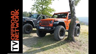 Jeep Wrangler JL 2-türer - Offroad Network - Softtop und Bikinitop