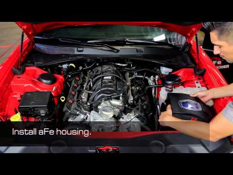 aFe POWER 2011-2015 Dodge Challenger/Charger R/T Momentum GT Intake System Installation 54-72202