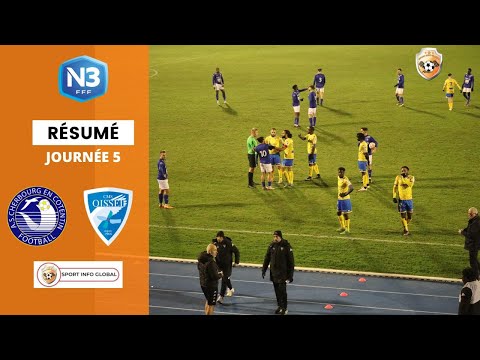RÉSUMÉ NATIONAL 3 - J5 : AS CHERBOURG  -  OISSEIL (1-2)