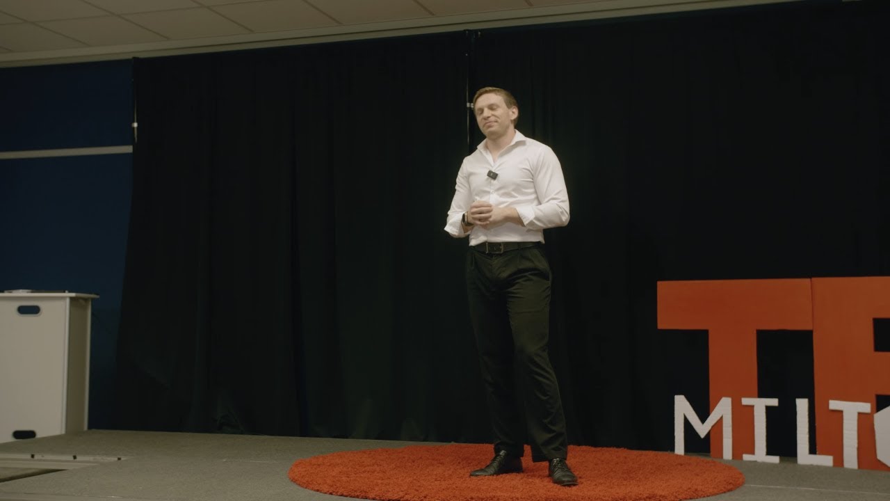 Bradley Moore on stage
