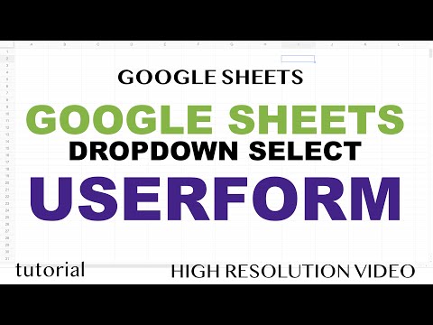 Google Sheets UserForm Web App using HTML5 Bootstrap 4