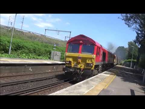 DB red class 66078, ex EWS 92019, ex EWS  92036, DB RED  92015