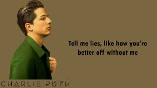 Does It Feel - Charlie Puth - Lyric video