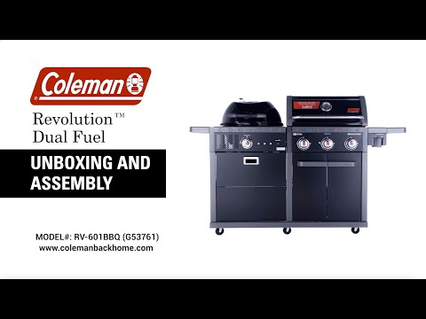Assembly Instructions | Coleman® Dual Fuel Revolution™ Grill