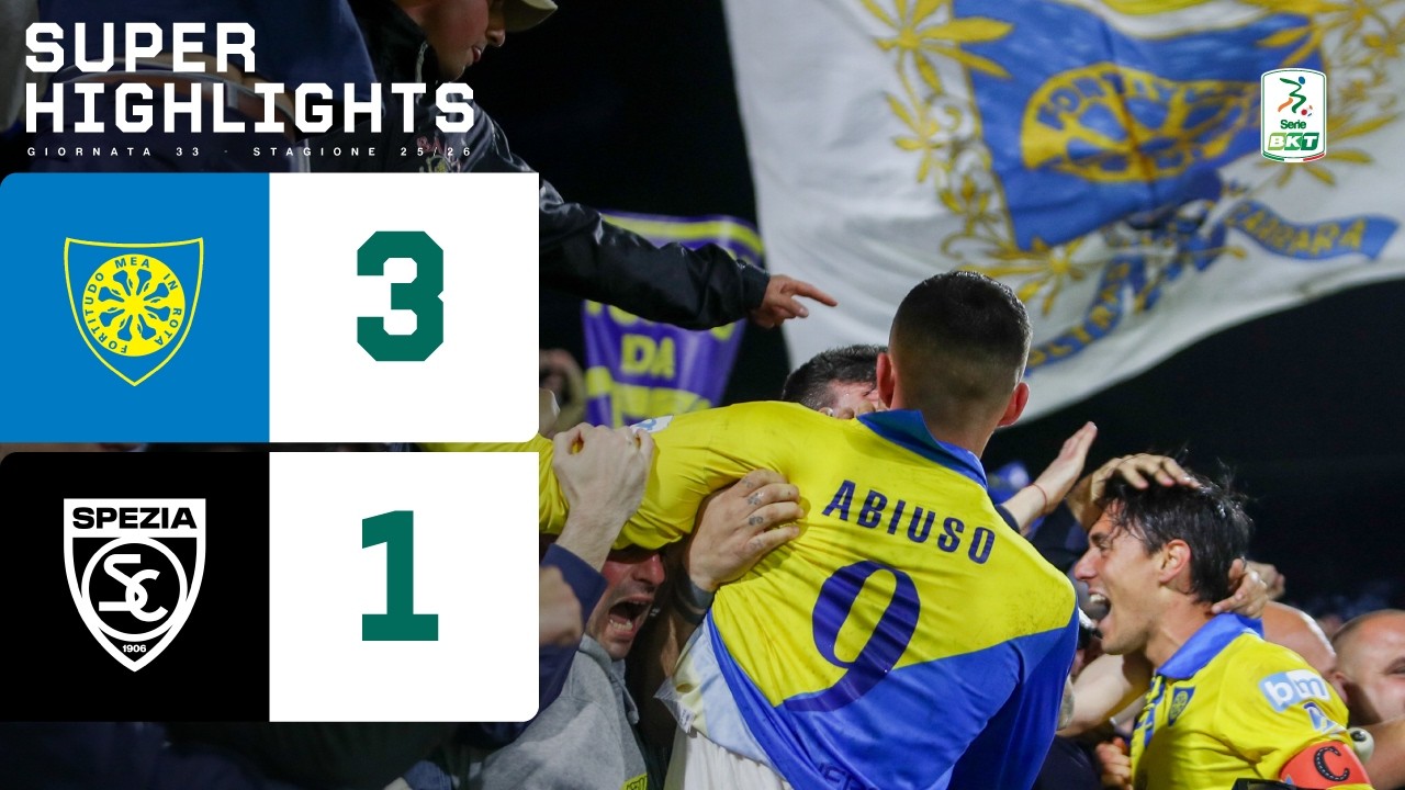Carrarese vs Spezia Highlights