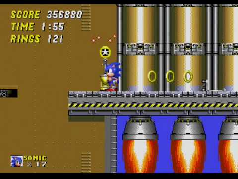 Sonic 2 - No Hit Run - Wing Fortress Zone