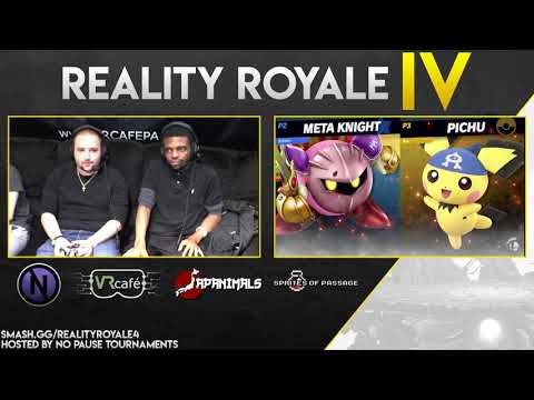 Reality Royale IV Smash Ultimate - lloz | BONK! (Meta Knight) vs. Rai (Pichu) - Winners Top 32