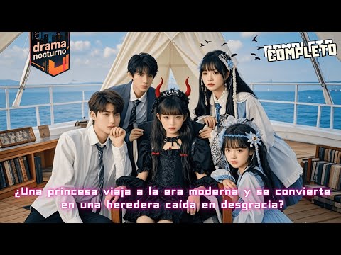 🌙¿Una princesa viaja a la era moderna y se convierte en una heredera caída en desgracia? #minidrama
