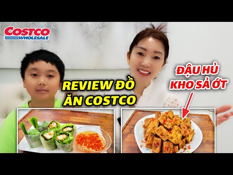 COSTCO Review Đồ Ăn, Thử Tất Cả Các Món Cá Chiên, Đậu Hủ, Cánh Gà