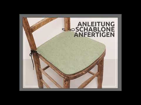 Sitzkissen aus Filz in Sonderform von eigengut