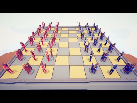 Tournament Of Each Unit On The Chessboard ♟️ | Totally Accurate Battle Simulator TABS