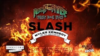 Rock on the Range Slash interview with 100.3 The X Rocks 2015