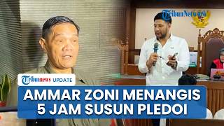 Tulis Pledoi Kasus Narkoba 100 Halaman, Ammaz Zoni Menangis karena Teringat Titik Terendah Hidupnya
