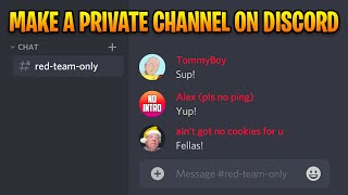 How to Make a Private/Role-Exclusive Channel on Discord