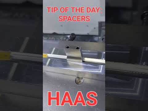 HAAS VF4 CNC SET UP TIP OF THE DAY HOW TO