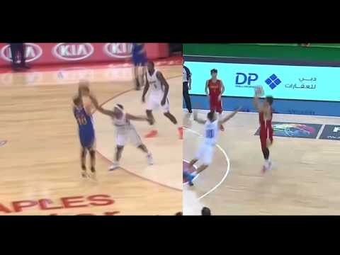 Zhao Yanhao (赵岩昊) - shooting form, similarities to Steph Curry [FIBA Under-17 World]