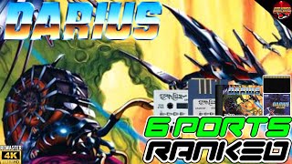 Which Version of Darius Did I Rank No.1? (4k) Remaster #darius #taito #arcadegames