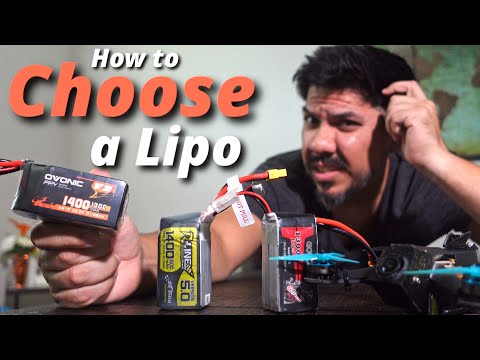 How to choose a lipo battery? (for your drone) - FPV Beginner series