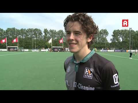 Olivier de Klerk na kampioenswedstrijd Rood-Wit - Alphen (1-1)