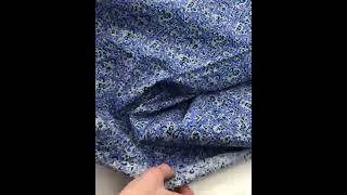 A1_673 Сорочечная ткань Пестрая, ширина 150 см на YouTube