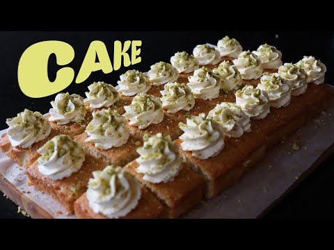Super soft Cardamom Pistachio sponge cake | Best cake recipe | Food with Chetna