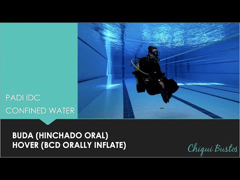 Buda (Hinchado oral). Hover (BCD Orally inflate)
