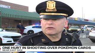 Shooting Over Pokemon Cards