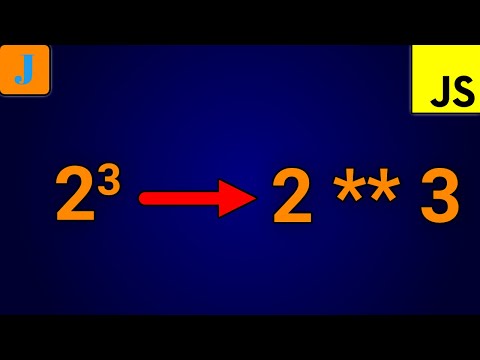 Power Function In Javascript Exponentiation Operator Javascript Tips