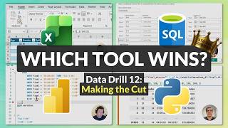 Excel vs Power BI vs SQL vs Python | Grouping 37,000 Marathon Finish Times