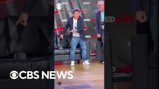 &quot;Back to the Future&quot; stars Michael J. Fox, Christopher Lloyd reunite at New York Comic Con #shorts