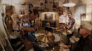 Kalimba/Drumkit trio improv. Marty Quinn, Justin Quinn, Rich Coughlan
