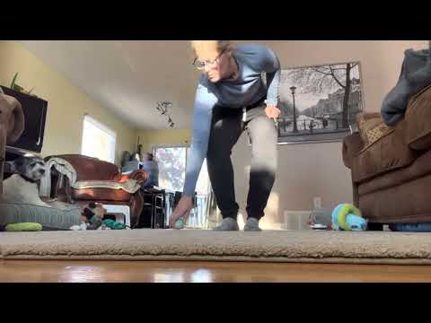 Aza picking items up session 3