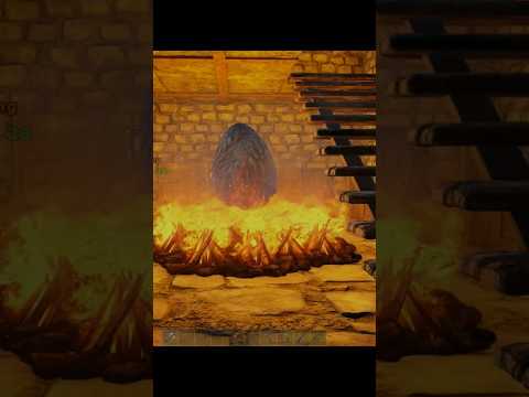 hatching my first wyvern egg #arksurvivalevolved #ark #shorts