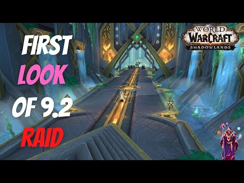 First Look at the New 9.2 Raid - Sepulcher of the First Ones - Mage Insight & Impression